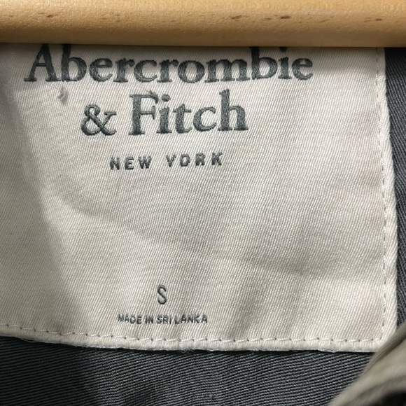 Abercrombie & Fitch Olive Green Full Zip Military Utility Jacket Women's Small - Picture 5 of 10